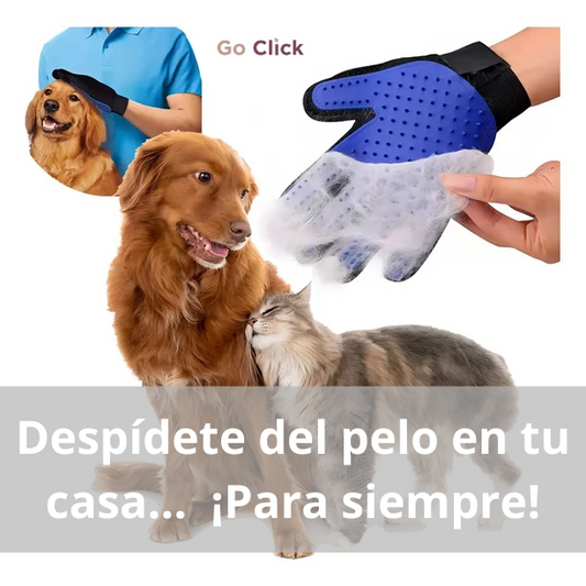 GUANTE SACA PELOS Y PELUSAS DE MASCOTAS